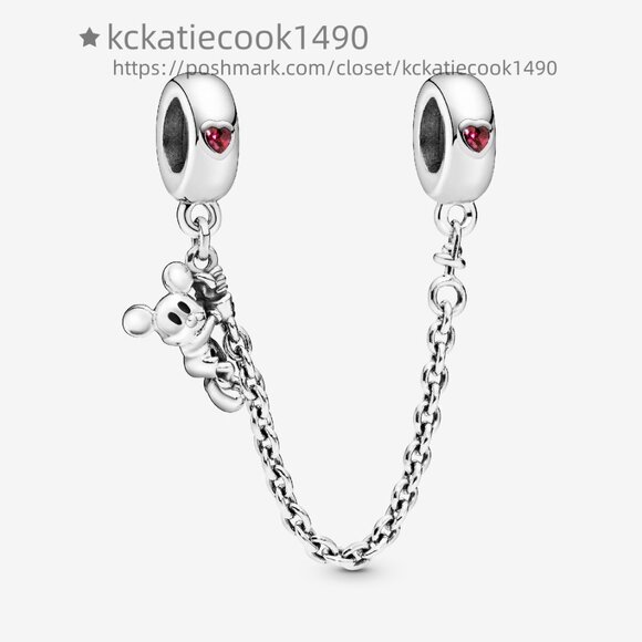 Pandora Disney, Climbing Mickey Safety Chain - Picture 1 of 3